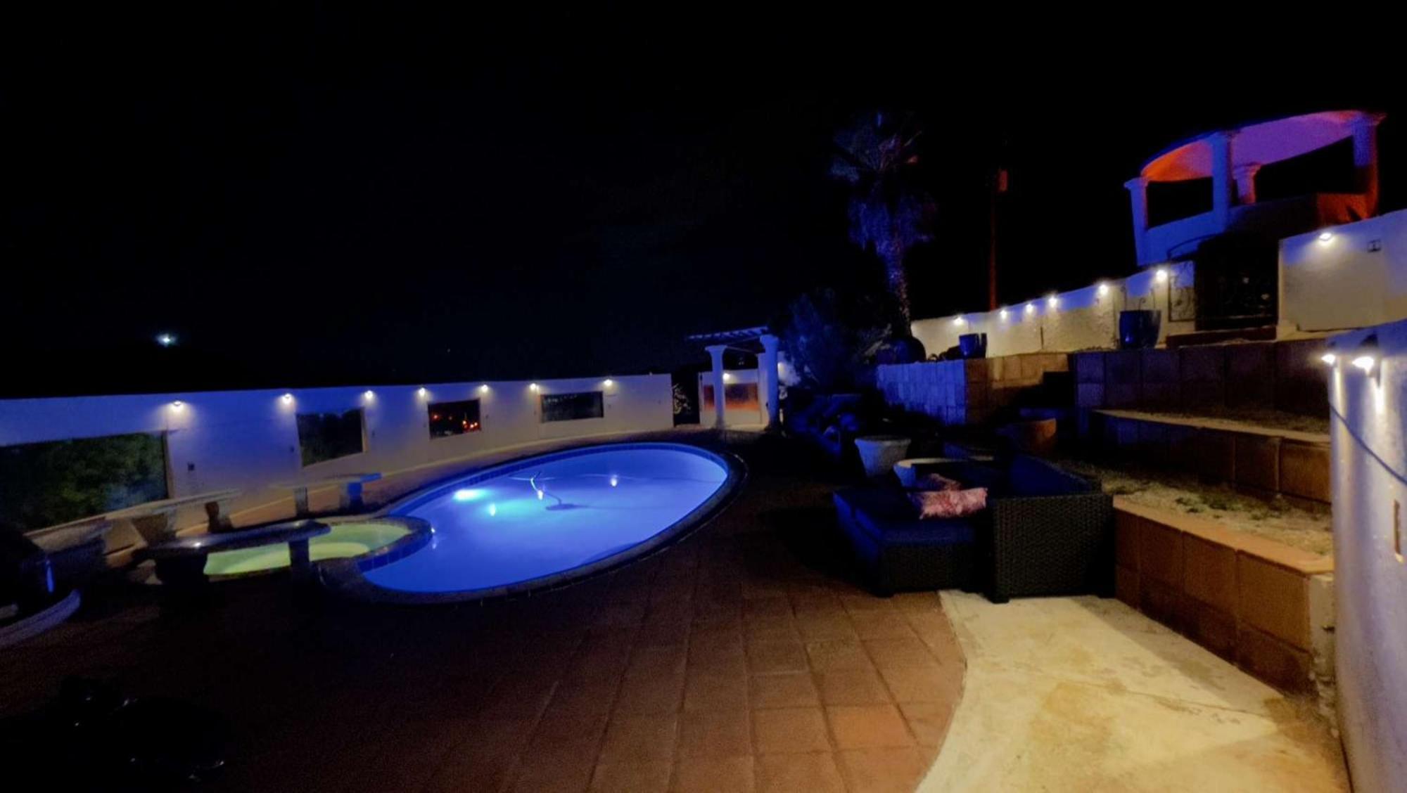 Private Home On 10 Acres - Heated Salt Pool & Jacuzzi, Mountain & City Views, Horseshoes, Basketball, Bbq, Golf Putting, Foosball, Croquet, Bose Stereo, White Cotton Bedding - Hilltop Hacienda, Pool Heat Optional Jamul Luaran gambar