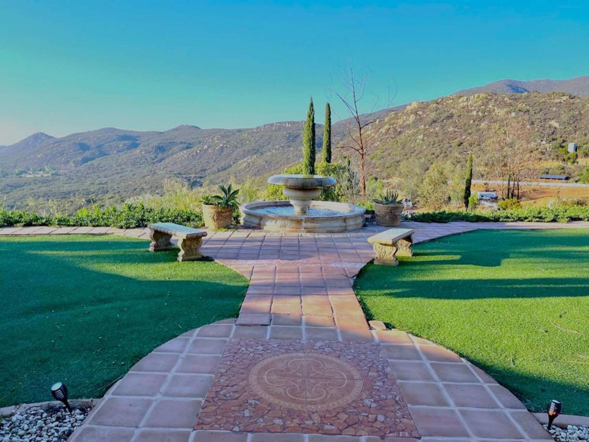 Private Home On 10 Acres - Heated Salt Pool & Jacuzzi, Mountain & City Views, Horseshoes, Basketball, Bbq, Golf Putting, Foosball, Croquet, Bose Stereo, White Cotton Bedding - Hilltop Hacienda, Pool Heat Optional Jamul Luaran gambar