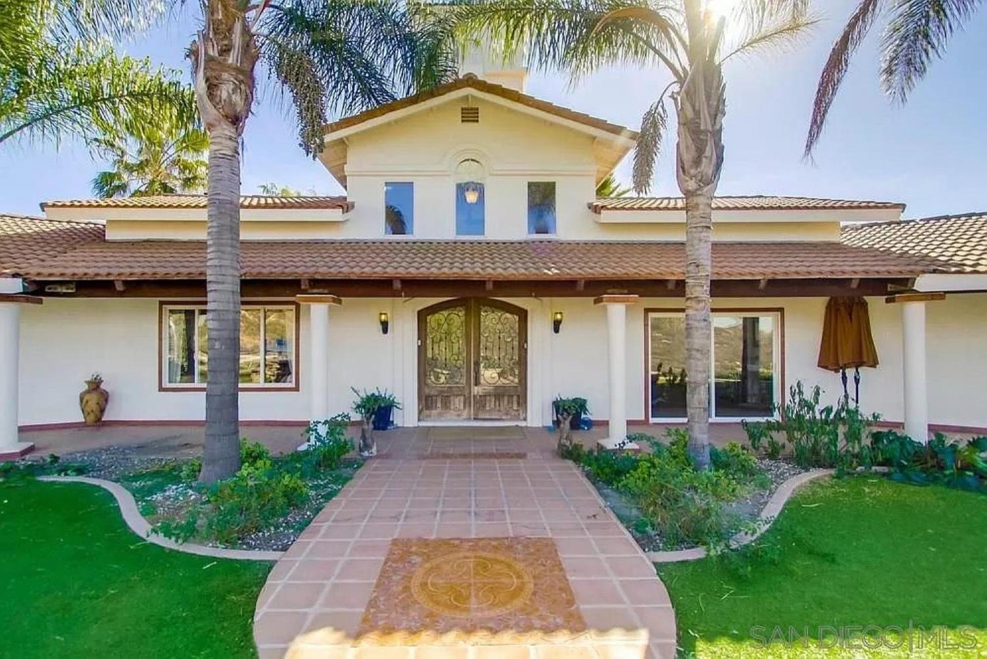 Private Home On 10 Acres - Heated Salt Pool & Jacuzzi, Mountain & City Views, Horseshoes, Basketball, Bbq, Golf Putting, Foosball, Croquet, Bose Stereo, White Cotton Bedding - Hilltop Hacienda, Pool Heat Optional Jamul Luaran gambar